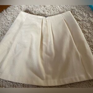 Designed in Paris- Winter White Skirt
